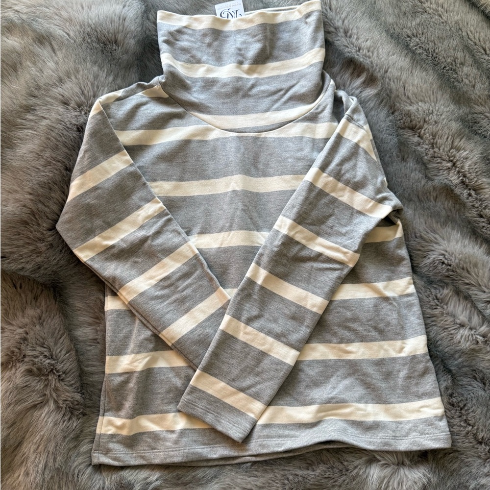Rupert&Buckley cowl neck sweater.
